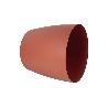 MACETA CAMELIA DE COLOR ARCILLA 24,5 X 23,6 CM VENTA UNITARIA