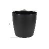 MACETA CAMELIA DE COLOR NEGRO 14 X 13,8 CM VENTA UNITARIA