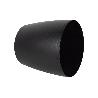 MACETA CAMELIA DE COLOR NEGRO 18 X 17,8 CM VENTA UNITARIA