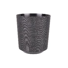 MACETA O MACETERO GAMA TEXTIL COLOR NEGRO PP Ø 195 X 201 MM 4,9 L   CAJA 4 UNID.