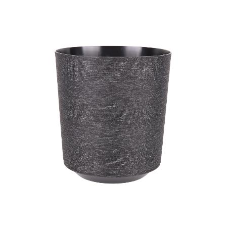 MACETA O MACETERO GAMA TEXTIL COLOR NEGRO PP Ø 195 X 201 MM 4,9 L   CAJA 4 UNID.