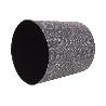 MACETA O MACETERO GAMA TEXTIL COLOR NEGRO PP Ø 195 X 201 MM 4,9 L VENTA UNITARIA