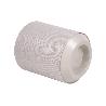 MACETA O MACETERO GAMA TEXTIL COLOR BEIGE PP Ø 195 X 201 MM 4,9 L   CAJA 4 UNID.