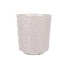 MACETA O MACETERO GAMA TEXTIL COLOR BEIGE PP Ø 254 X 269 MM 10,5 L   CAJA 4 UNID.
