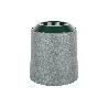 MACETA O MACETERO GAMA TEXTIL COLOR VERDE PP Ø 254 X 269 MM 10,5 L   CAJA 4 UNID.