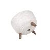 MACETA CON PATAS Y FILTRO DE DRENAJE COLOR BLANCO WPC Ø 332 X 185 MM 12,4 L VENTA UNITARIA