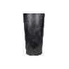 MACETERO 2 EN 1 FORMA CONICA CON DEPÓSITO COLOR NEGRO PP Ø 409 X 750 MM 29,5 L