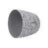 MACETA O MACETERO TRENZADA COLOR GRIS CLARO PP Ø 306 X 262 MM 15,6 L   CAJA 5 UNID.