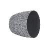 MACETA O MACETERO TRENZADA COLOR GRIS OSCURO PP Ø 306 X 262 MM 15,6 L   CAJA 5 UNID.