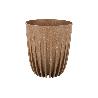 MACETA CON FILTRO DE DRENAJE A RAYAS COLOR MARRÓN WPC Ø 390X 463 MM 39,6 L VENTA UNITARIA