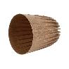 MACETA CON FILTRO DE DRENAJE A RAYAS COLOR MARRÓN WPC Ø 390X 463 MM 39,6 L VENTA UNITARIA