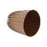 MACETA CON FILTRO DE DRENAJE A RAYAS COLOR MARRÓN WPC Ø 390X 463 MM 39,6 L VENTA UNITARIA