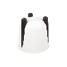 MACETA CON PATAS Y FILTRO DE DRENAJE COLOR CREMA PP Ø 341 X 320 MM 19,4 L VENTA UNITARIA