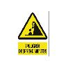 SEÑAL POLIESTIRENO 297X210 MM. ¡PELIGRO! DESPRENDIMIENTOS