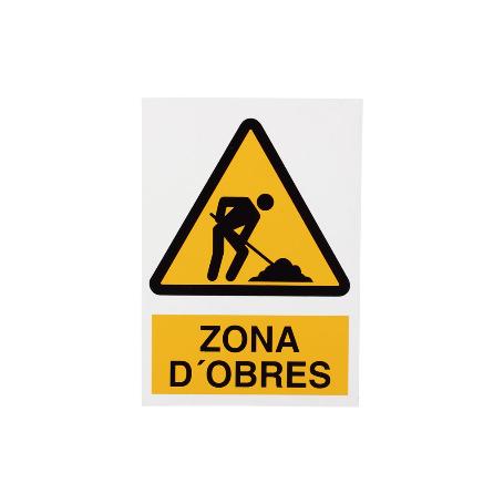 SEÑAL POLIESTIRENO 297X210 MM ZONA DOBRES
