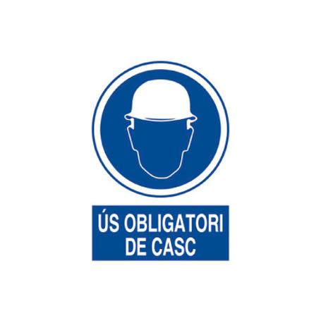SEÑAL POLIESTIRENO 297X210 MM OBLIGATORI CASC
