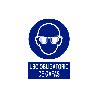 SEÑAL POLIESTIRENO  210X148MM. USO OBLIGATORIO DE GAFAS