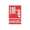 SEÑAL LUMINISCENTE 210X148MM MANGUERAS DE COMPRESOR
