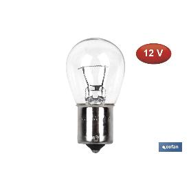 LÁMPARA COFAN P21W (BA15S) 12V   CAJA 10 UNID.