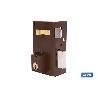 CERRADURA DE SOBREPONER DERECHA 70 MM ADAPTABLE AL MODELO 56A
