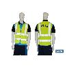 CHALECO AMARILLO CON CREMALLERA T-XL