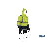 PARKA DE ALTA VISIBILIDAD MODELO DENEB AMARILLO Y AZUL TALLA XL