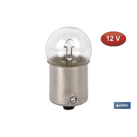 LÁMPARA COFAN PILOTO R5W (BA15S SCC) 12V   CAJA 10 UNID.