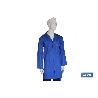 BATA AZUL OSCURA LIMEUR 100% ALGODÓN T-XXL