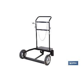 CARRO PORTA-BIDONES 205 L