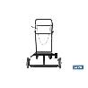 CARRO PORTA-BIDONES 205 L