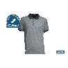 POLO 2 TONOS VERDON 160GMS/M GRIS-NEGRO TALLA XXXL