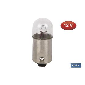 LÁMPARA COFAN CONTROL T4W (BA9S) 12V   CAJA 10 UNID.