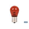 LÁMPARA COFAN P21W 12V (BA15S) AMBAR   CAJA 10 UNID.