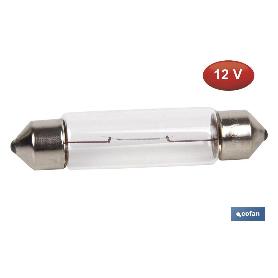 LÁMPARA PLAFONIER C5W (11X44MM) 12V   CAJA 10 UNID.