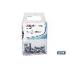 BLÍSTER DE 10 UDS. DIN-933 M-4X20 ZINC VENTA UNITARIA
