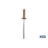 REMACHE COBRE ACERO 4,8 X 12 MM   CAJA 500 UNID.