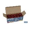 LÁMPARA COFAN 2 POLOS AMBAR CENTRADA P21/5W (BAY15D) 12V   CAJA 10 UNID.