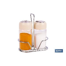 SET DE SAL Y PIMIENTA GAMA LAUREL COLOR BEIGE