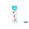 PERCHERO DE PARED DE ACERO INOXIDABLE 304 CON 3 POMOS 15,6 X 2,7 X 2,8 CM