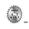 DISCO CORTE PARA MADERA Ø185MM X 20MM X 2.4MM X 24T
