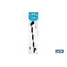 TOALLERO NEGRO MATE DE ACERO CON DISEÑO REDONDO GAMA RIBEIRA 45 X 8 X 5 CM