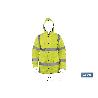 PARKA DE ALTA VISIBILIDAD MODELO ALDEBARÁN AMARILLO TALLA L