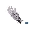 GUANTE ANTICORTE IMPREGNADO PU GRIS T-10   CAJA 12 UNID.