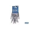 GUANTE ANTICORTE IMPREGNADO PU GRIS T-10   CAJA 12 UNID.