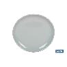 VAJILLA DE CERAMICA VERDE ESMALTADA CON DISEÑO IRREGULAR 12 PIEZAS