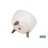 MACETA CON PATAS Y FILTRO DE DRENAJE COLOR BLANCO WPC Ø 243 X 200 MM 5,1 L VENTA UNITARIA