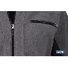 CHAQUETA POLAR MODELO WALKER 370 G/M GRIS-NEGRO TALLA L