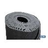 SUELO DE CAUCHO NEGRO CÍRCULOS 3 MM 1,00 X 10 M