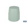 MACETA CAMELIA COLOR VERDE TURQUESA 14X13.8CM VENTA UNITARIA