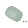 MACETA CAMELIA COLOR VERDE TURQUESA 14X13.8CM VENTA UNITARIA